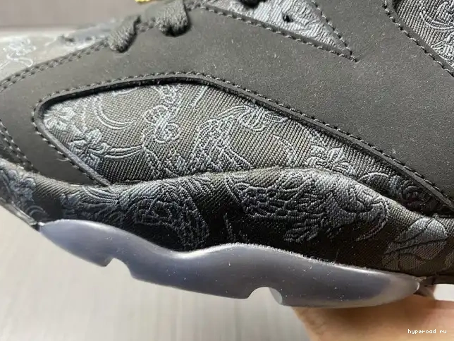 Black (W) DB9818-001 Jordan Retro Triple 6 SD 0505